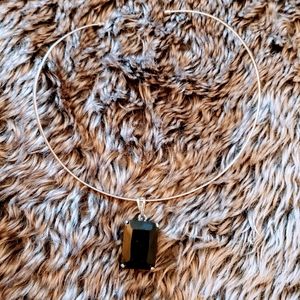 Beautiful Black "Glass" pendant